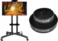 Uchwyty do telewizora - Mozos Stojak podłogowy 1500 32'' - 60'' + Rzep Czarny 1 sztuka CM2M - miniaturka - grafika 1