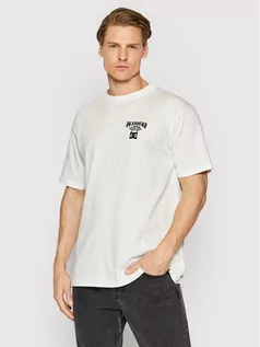 Koszulki męskie - DC T-Shirt Crack Of Dawn ADYZT05112 Biały Standard Fit - grafika 1