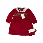 Sukienki - Sukienka dla dziewczynki rękaw RALPH LAUREN 9 msc - Ralph Lauren - miniaturka - grafika 1