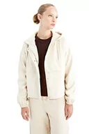 Kurtki damskie - DeFacto kurtka przeciwdeszczowa damska, Sand, XS - miniaturka - grafika 1