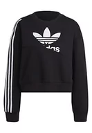 Bluzy damskie - adidas Bluza damska, czarna, 34 - miniaturka - grafika 1