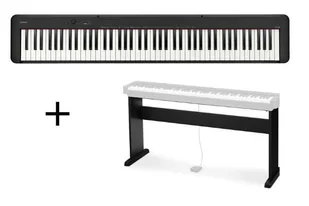 Casio CDP-S100 BK + Statyw CS-46  ♦ 30 DNI NA ZWROT ♦ GWARANCJA DOOR-TO-DOOR ♦ SZYBKA WYSYŁKA - Instrumenty klawiszowe - miniaturka - grafika 1