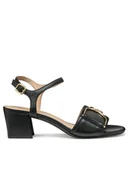 Sandały damskie - Geox Sandały D New Eraklia 50 D35RNB 000TU C9997 Czarny - miniaturka - grafika 1