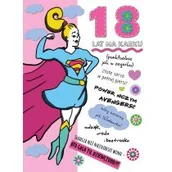 Powieści i opowiadania - Karnet B6 Urodziny - 18-stka dziewczyny - miniaturka - grafika 1