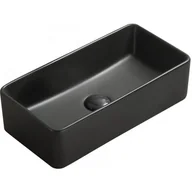Umywalki - Mexen Nadia umywalka nablatowa 46 x 23 cm czarna mat - 21614685 - miniaturka - grafika 1