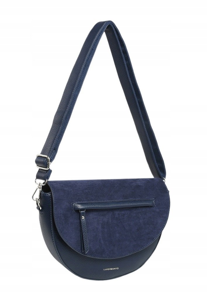 Elegancka Listonoszka Torebka Damska Granatowa LUIGISANTO HS0506-2 Blue