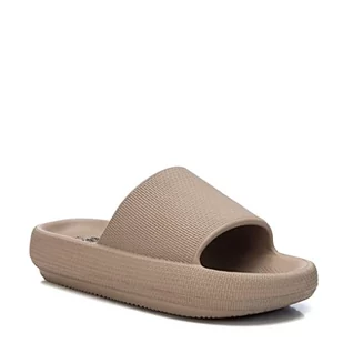 XTI Płaskie sandały damskie 44489, brązowy (taupe), 37 EU - Sandały damskie - miniaturka - grafika 1