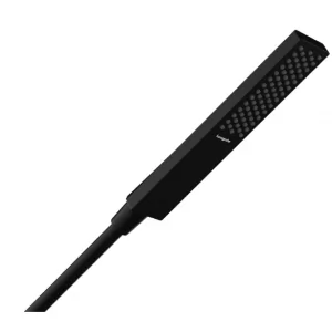 HANSGROHE 24321670 Pulsify E Główka prysznicowa 100 1jet EcoSmart+, Slim Czarny Matowy - Słuchawki prysznicowe - miniaturka - grafika 1