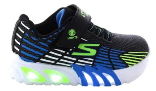 Buty dziecięce SKECHERS S Lights: Flex-Glow Elite (400135N-BBLM)-21 - Buty dla dziewczynek - miniaturka - grafika 1