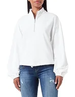 Bluzy damskie - libbi Bluza damska 23930099, wełna biała, M, biały (wollweiss), M - miniaturka - grafika 1