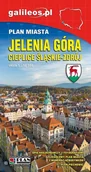 Obcojęzyczne przewodniki, mapy i atlasy - Jelenia Góra, Cieplice Śląskie-Zdrój - plan miasta - mapa - miniaturka - grafika 1