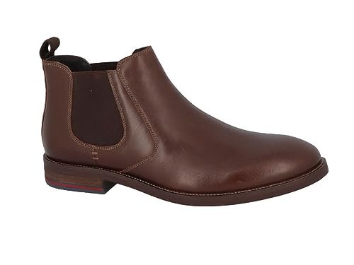 TOM TAILOR Męskie botki 6350220001, Mokka, 45 EU