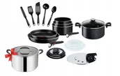 Zestawy garnków i patelni - Zestaw garnków Tefal Ingenio Easy Cook & Clean aluminiowe 20 el. - miniaturka - grafika 1