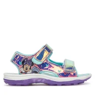 Buty dla dziewczynek - Sandały Mickey&Friends CP76-SS25-247DSTC Fioletowy - miniaturka - grafika 1