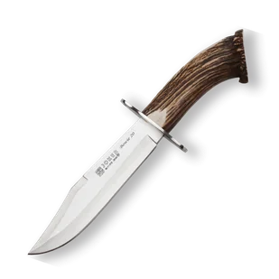 JOKER NÓŻ MYŚLIWSKI BOWIE Z ROGIEM JELENIA CN100 - Noże - miniaturka - grafika 1