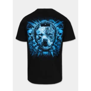 Pit Bull T-Shirt Koszulka World Black - Koszulki sportowe męskie - miniaturka - grafika 1