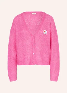 American Vintage Kardigan Nenbay Z Dodatkiem Alpaki pink - Swetry damskie - miniaturka - grafika 1