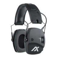 Ochronniki słuchu - Axil - Aktywne ochronniki słuchu Trackr Bluetooth - Czarny - AXI-TRACKRBT-B - miniaturka - grafika 1