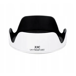 Osłona przeciwsłoneczna JJC LH-YN50F18II do Yongnuo YN 50mm f/1.8 II Biały - Osłony LCD do aparatów - miniaturka - grafika 1