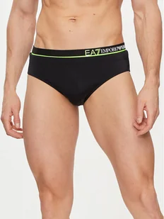 EA7 Emporio Armani Kąpielówki 901024 4R706 00020 Czarny - Kąpielówki męskie - miniaturka - grafika 1