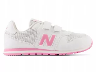 Buty dla dziewczynek - BUTY dziecięce NEW BALANCE 500 PV500QP1 rzepy 28,5 - grafika 1