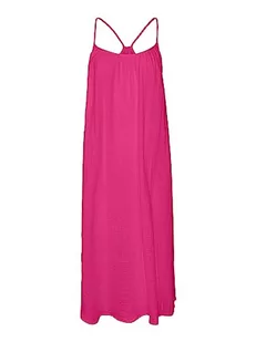 VERO MODA Sukienka damska, różowy, L - Sukienki - miniaturka - grafika 1