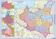 Demart Ścienna historyczna mapa Polski