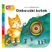 Komiksy dla dzieci - HarperKids Ciekawski Kotek Akademia Mądrego Dziecka Książeczka Dla Dzieci Twarda Książka - miniaturka - grafika 1