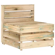 Sofy ogrodowe - VidaXL Ogrodowa sofa środkowa z palet, impregnowane drewno sosnowe 316200 - miniaturka - grafika 1