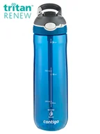 Shakery i bidony sportowe - Butelka tritanowa na wodę Contigo Ashland 720ml - Monaco/Grey - miniaturka - grafika 1