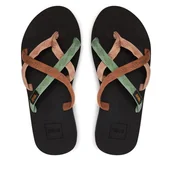 Klapki i japonki damskie - Japonki Teva Olowahu 6840 Kolorowy - miniaturka - grafika 1