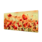 Podkładki na biurko - Do wnętrz eco podkładka z winylu Pole maków natura, ArtprintCave - miniaturka - grafika 1