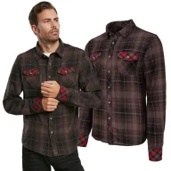 Odzież taktyczna i umundurowanie - Koszula z długim rękawem BRANDIT Duncan Shirt Brown-Black XL - miniaturka - grafika 1