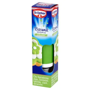 Dr. Oetker Barwnik spożywczy zielony 10 g Dr. Oetker - Dodatki do ciast w proszku - miniaturka - grafika 1