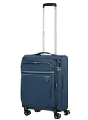 Walizki - Walizka kabinowa American Tourister Aerospin - indigo - miniaturka - grafika 1