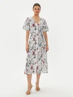 Sukienki - Desigual Sukienka letnia Camisero 24WWVWXA Kolorowy Regular Fit - miniaturka - grafika 1