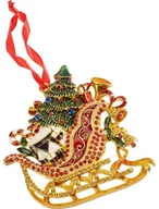 Ozdoby bożonarodzeniowe - Villeroy & Boch Zawieszka metalowa Sanie Winter Collage Accessories - miniaturka - grafika 1