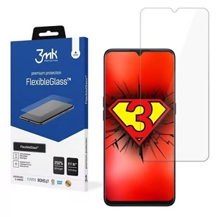 3MK FlexibleGlass Oppo A91 Szkło Hybrydowe - Szkła hartowane na telefon - miniaturka - grafika 2