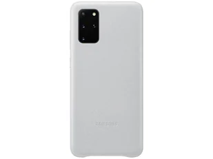 Etui Leather Cover do Samsung Galaxy S20+ light szare - Etui i futerały do telefonów - miniaturka - grafika 2