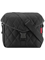 Torebki damskie - Reisenthel Torebka "Rhombus" w kolorze czarnym - 26 x 22,5 x 10 cm - miniaturka - grafika 1