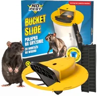 Zwalczanie i odstraszanie szkodników - Pułapka na Myszy i Szczury do Wyłapywania Myszy Szczurów Gryzoni na Wiadro"Bucket Slide" - miniaturka - grafika 1