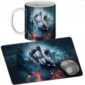 Podkładki pod mysz - Zestaw Kubek + Podkładka -Wiedźmin Witcher - Prezent Wiele Wzorów + Imię - miniaturka - grafika 1