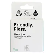 Nici dentystyczne - NFCo NFCo, Nić dentystyczna wegańska, 25 m - miniaturka - grafika 1