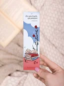 Zakładki indeksujące - Kto czyta książki, żyje podwójnie / zakładka do książek - miniaturka - grafika 1