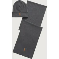 Czapki męskie - POLO RALPH LAUREN Szal + czapka - miniaturka - grafika 1