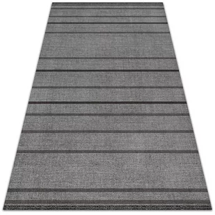Dywan tarasowy zewnętrzny Szare pasy 150x225 cm - Dywany zewnętrzne - miniaturka - grafika 1