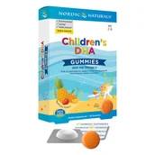 Witaminy i minerały - Nordic Naturals Children's DHA Gummies 600 mg Omega-3 30 żelek o smaku owoców tropikalnych - miniaturka - grafika 1