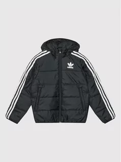 Kurtki i płaszcze dla chłopców - Adidas Kurtka puchowa adicolor H34564 Czarny Regular Fit - grafika 1