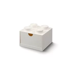 Lego Desk Drawer 4 White - Pojemniki na zabawki - miniaturka - grafika 2