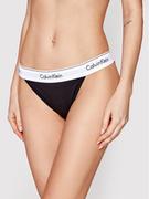 Majtki damskie - Calvin Klein Underwear Figi klasyczne Tanga 000QF4977A Czarny - miniaturka - grafika 1